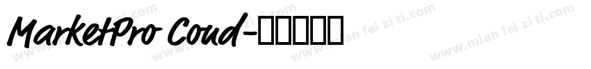 MarketPro Cond字体转换